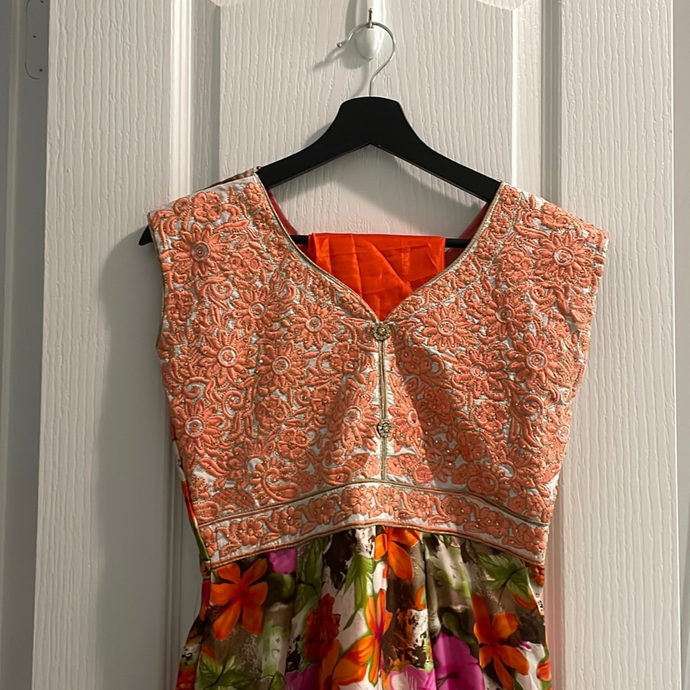 Floral maxi dress